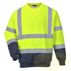 B306 Mikina Two Tone Hi-Vis