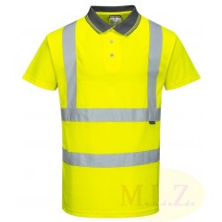 S477 Polokošeľa Hi-Vis s krátkym rukávom