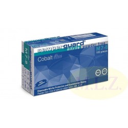 Jednorázové rukavice SEMPERGUARD® Cobalt - nepudrované - modré